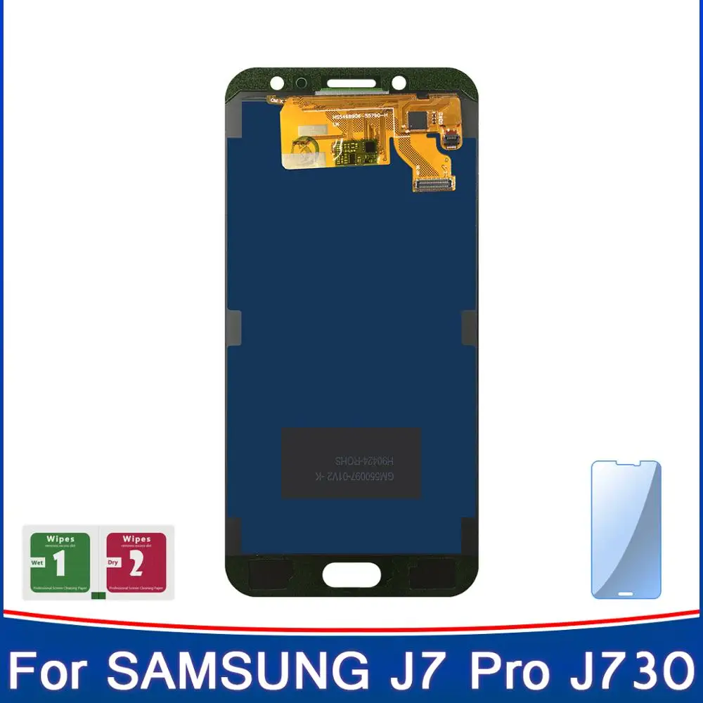 Новый J7 ЖК дисплей для 100% протестированный рабочий Samsung Galaxy Pro 2017 J730 J730F сенсорный