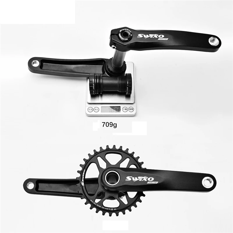 

1x12 Speed Bicycle Crankset MTB 170mm XT Crank Bike Chainwheel Narrow Wide Chainring 32/34/36/38T For Parts DEROE M8100