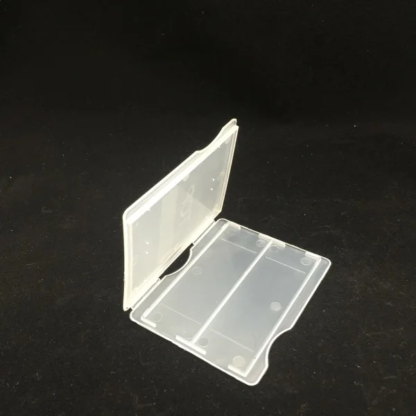 

1PCS Portable Lab ABS Plastic Microscope Slides Holder Dispenser Box 2PCS Capacity Case