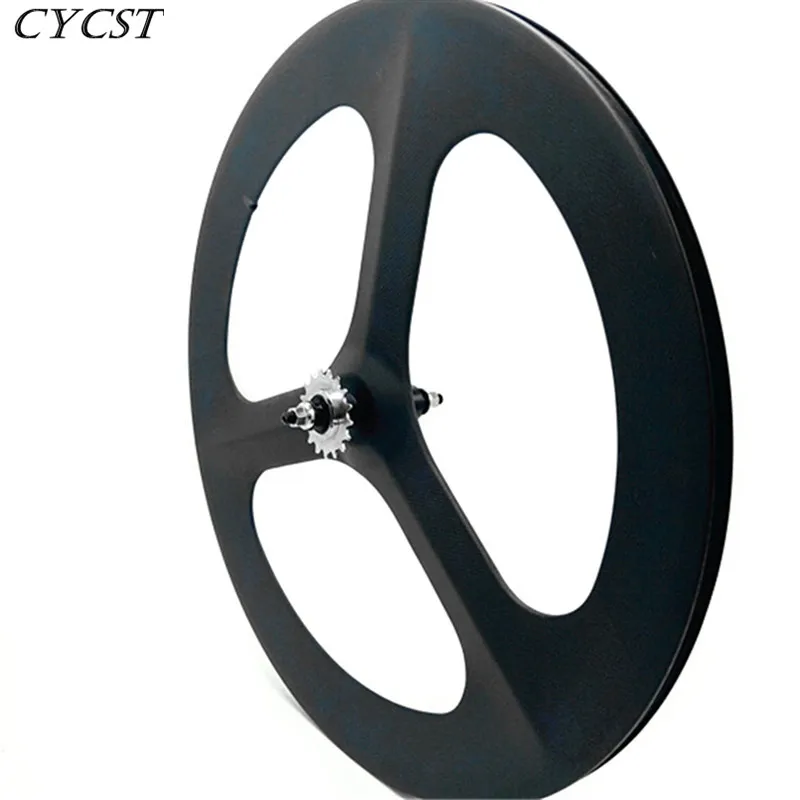 Бесплатная доставка 700c 3 spoke углеродное колесо для шоссейного велосипеда