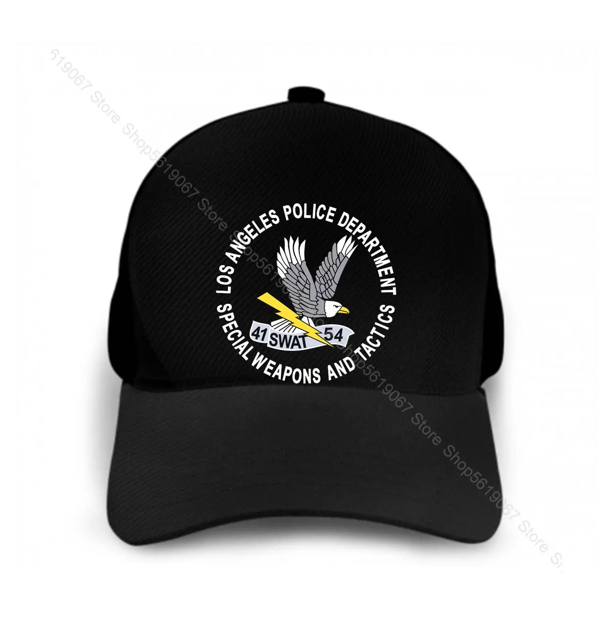 Кепка для мужчин и женщин полицейский отдых Лос-Анджелес спецназ всей семьи