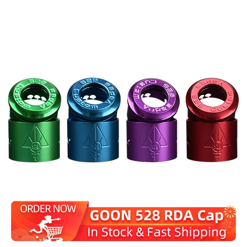 100% оригинальная цветная крышка GOON 528 RDA запасная для goon 24 мм аксессуары