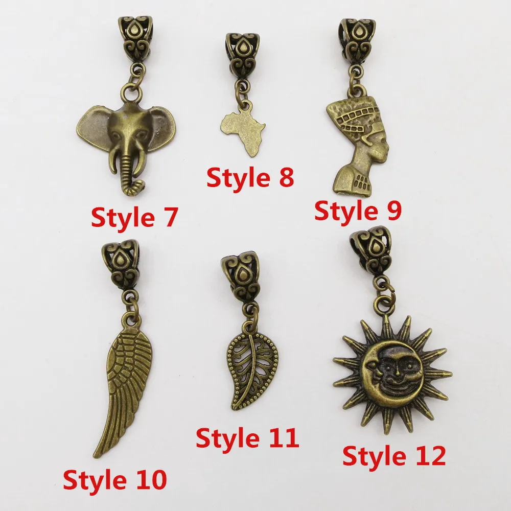 6 цветов различные подвески в виде викингов оплетка для волос страшная борода