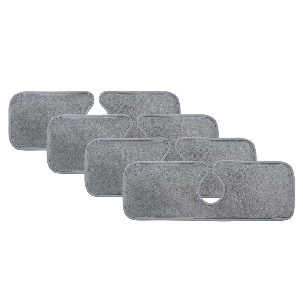 

4 шт. коврик для сушки смесителя, защита от брызг на раковину для задней части смесителя, ткань для улавливания капель, многоразовые подкладк...