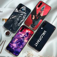 valorant phone case for huawei p20 p30 p40 lite pro p smart 2019 mate 10 20 lite pro nova 5t