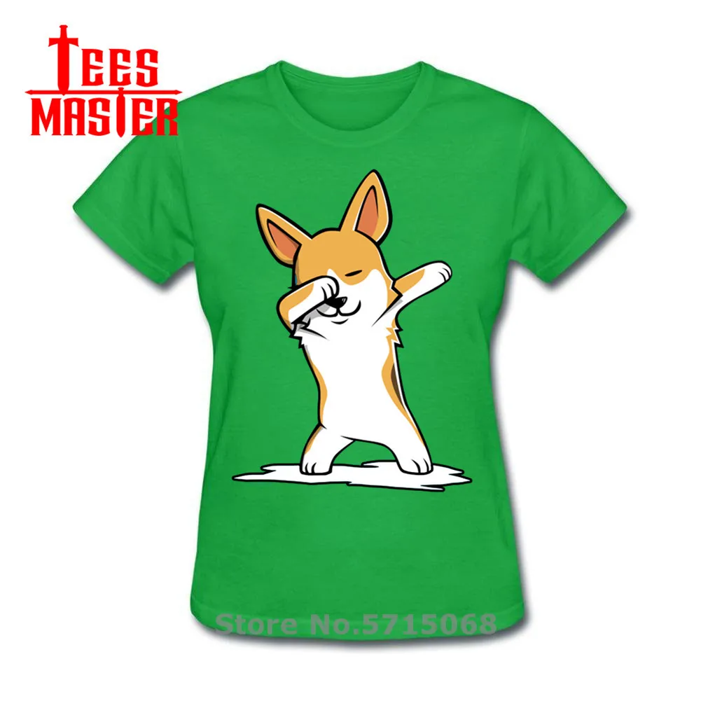 Футболка для любителей собак с индивидуальным принтом рубашка корги официальная