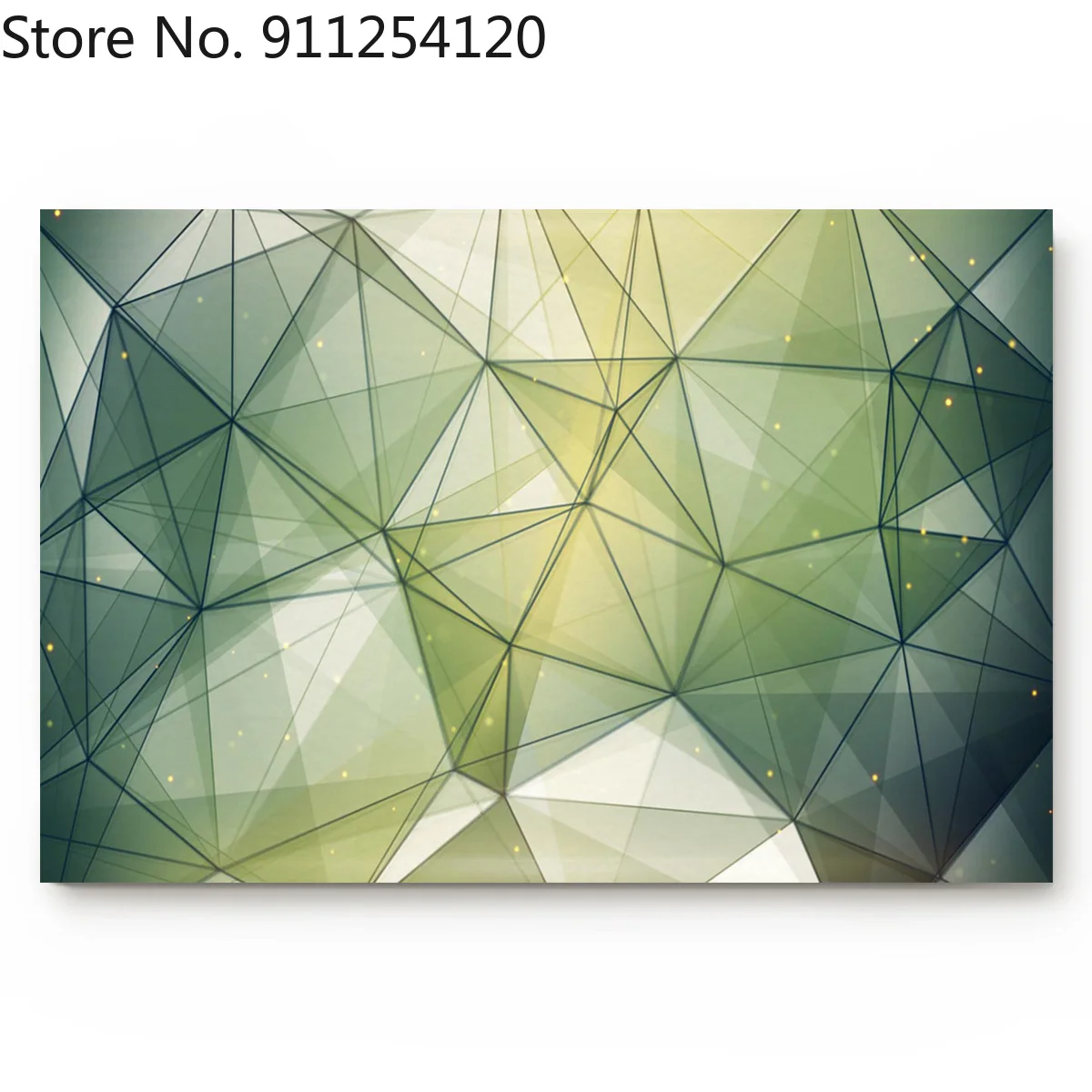 Кухня Ванная комната коврики для прихожей Треугольники темно зеленый