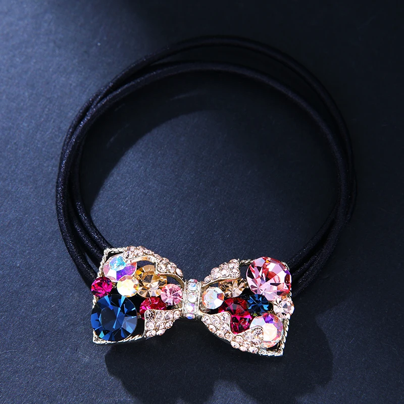 Чжан Тай Австрия Стразы волос Канаты с бантом и повязка для &quotконский хвост&quot