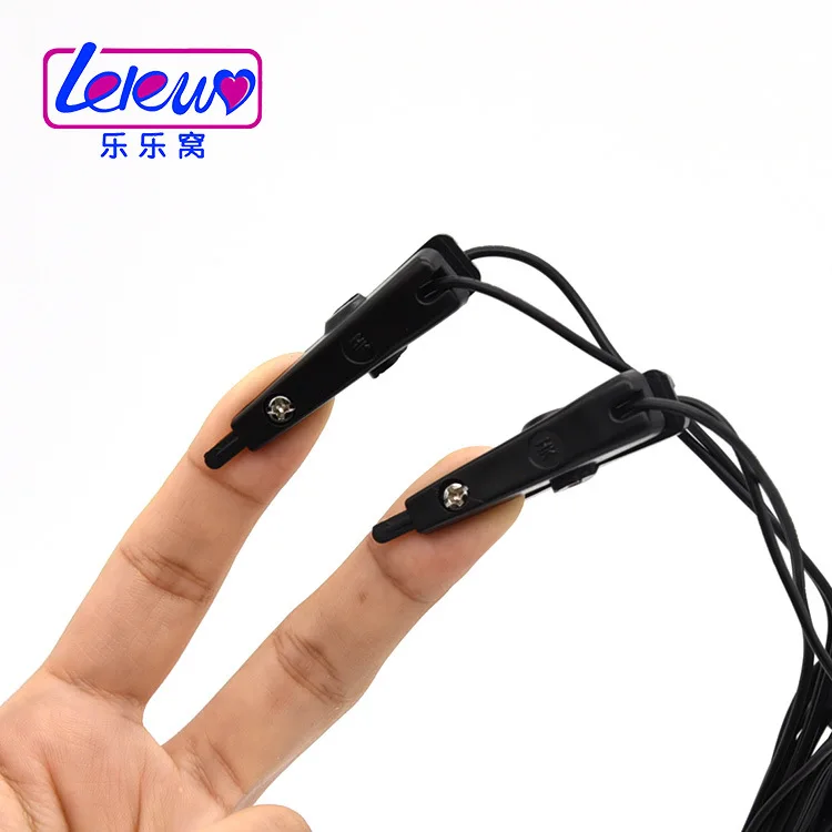 Электро шок Анальная пробка для пениса кольцо члена массажная подушка зажимы