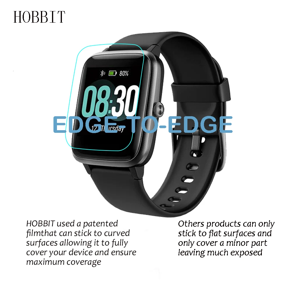 3 шт. Гидрогелевая мягкая прозрачная ТПУ пленка для умных часов UMIDIGI Uwatch3 Uwatch