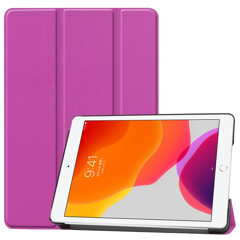 Магнитный чехол из искусственной кожи для iPad 10 2 2020 ультра тонкий умный с