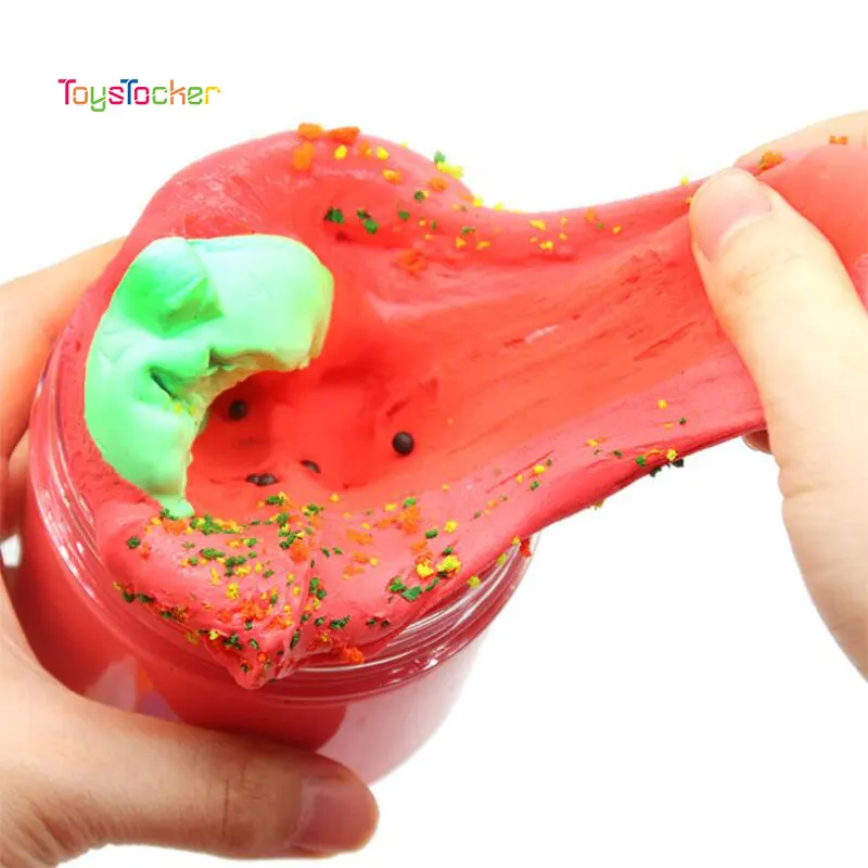 120 мл Горячая Распродажа клубника хлопок конфеты модельная глина модные пушистые