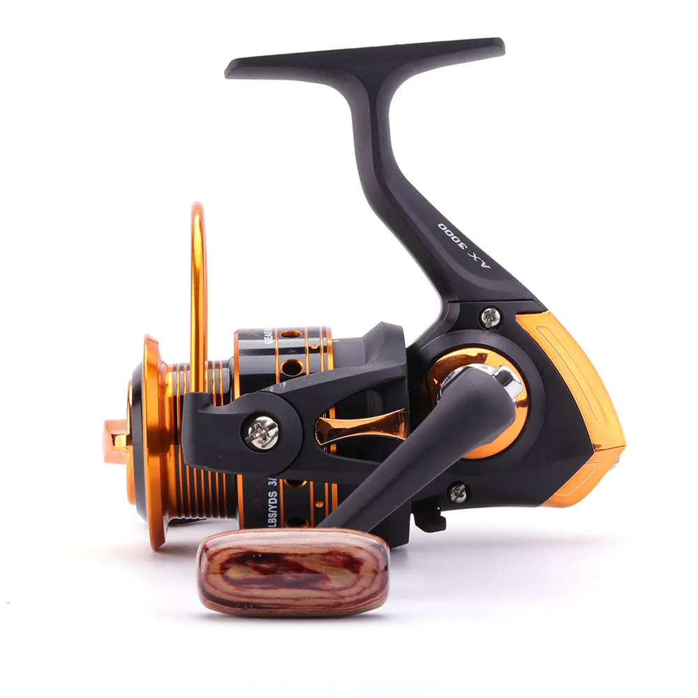 

Spinning Fishing Reel 12BB + 1 Bearing Balls 500-9000 Series Metal Coil Spinning Reel Boat Rock Fishing Wheel