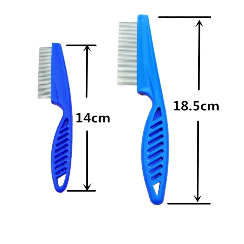 

New Pet Fur Knot Cutter Dog Grooming Shedding Rake Dog Cat Hair Removal Comb Dog Flea Treatment Comb Pet Brush Grooming Tool