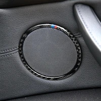 it is suitable for bmw 4 horn rings bmw color red start button the carbon fibe