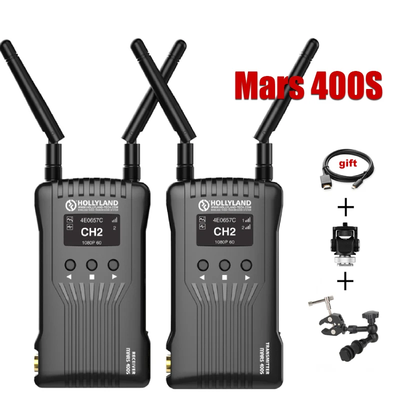 HOLLYLAND Mars 400S 1080 футов HDMI + SDI P фотопередатчик для камеры изображение Беспроводная