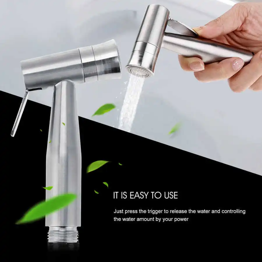 1 шт. из нержавеющей стали Туалет ручной биде спрей латунный распылитель набор