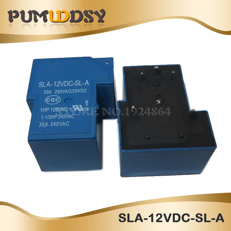 2 шт./лот Power s SLA-05VDC-SL-A SLA-12VDC-SL-A SLA-24VDC-SL-A 5В 12В 24В 48В 30А 5PIN T90 | Электронные компоненты и