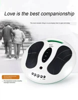 Foot Massager Electromagnetic Wave Pulse Circulation Booster Indoor Fitness Fatigue Relief Electric Foot Massager