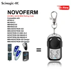 Совместим с NOVOFERM MINI-NOVOTRON 522 дизайн524 дизайн Открыватель гаражных дверей с вращающимся кодом 433,92 МГц дистанционное управление дверью