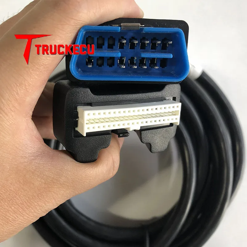 OBD2 кабель Vcads 88890026 OBD 16 контактный кабель для Volvo vcads интерфейс 88890020/88890180 для Volvo грузовик Экскаватор диагностический