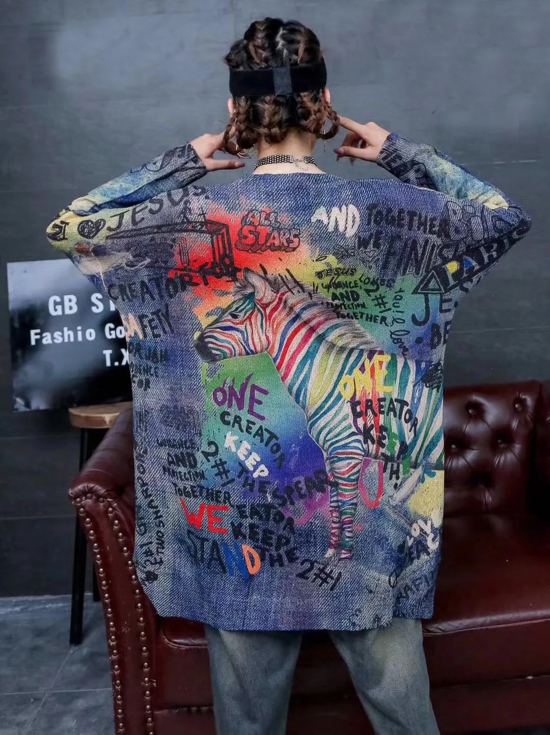 Tide Letter Print Sequin Sweater O-neck Long Sleeve Fashion Loose Casual Plus Size Tops Women 2019 Autumn New Korea | Женская одежда