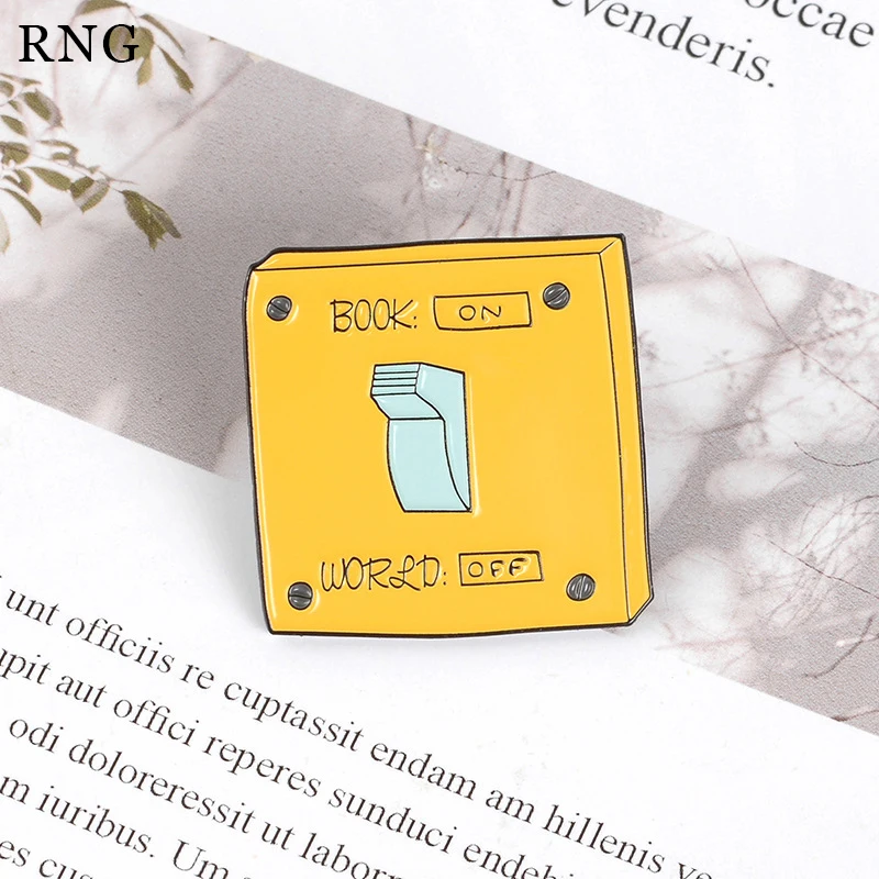 Новинка модная желтая квадратная металлическая заколка RNG для оператора простая