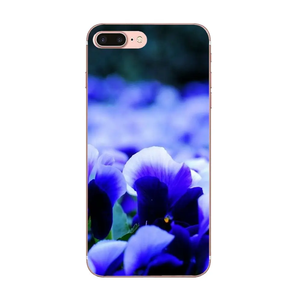 Для Apple iPhone 4 4S 5 5C 5S SE 6 6S 7 8 Plus X XS Max XR ТПУ чехлы накладки сладкий фиолетовый