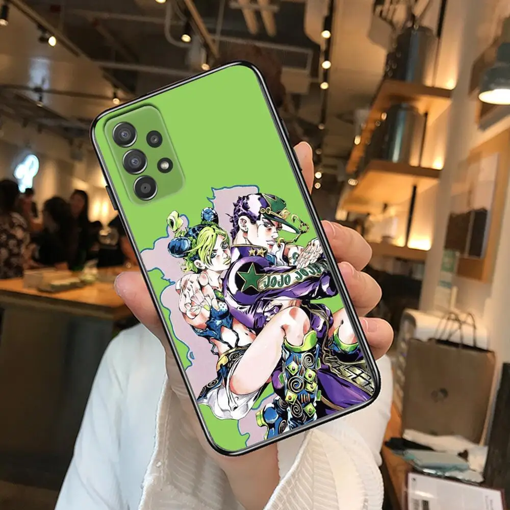 Чехол для телефона jojo с необычными приключениями корпус Samsung Galaxy A70 A50 A51 A71 A52 A40 A30