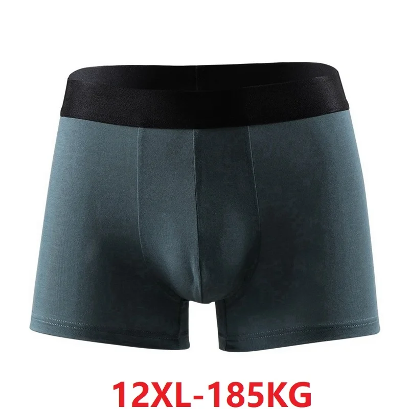 

12XL 185kg summer men plus size Boxer Breathable soft oversize Underwear cotton Boxer elasticity hole loose 7XL 8XL 9XL 66 68 70