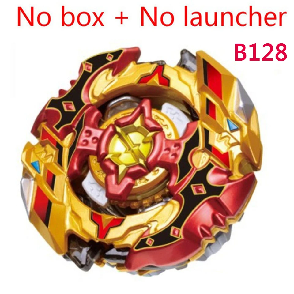 b128 no Launcher B142 B143 144 Beyblade стартер Bey Blade Blades металлический Fusion Bayblade без Устройства Запуска высокопроизводительный боевой Топ - Цвет: b128 no Launcher