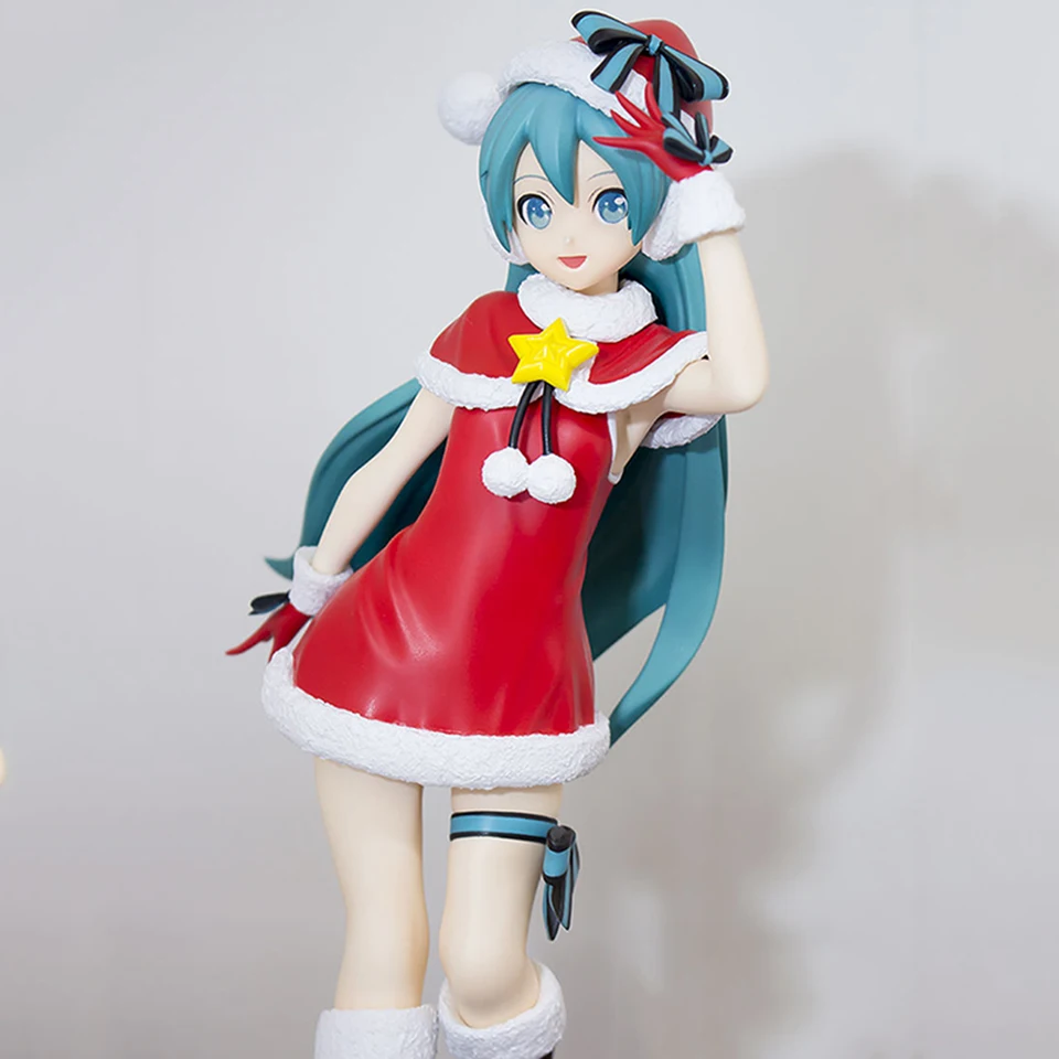 

Dynamic Original Sega SPM Anime Figure Project DIVA Arcade Future Tone Christmas Dress Up PVC Model Toy Colletible Cartoon Dolls