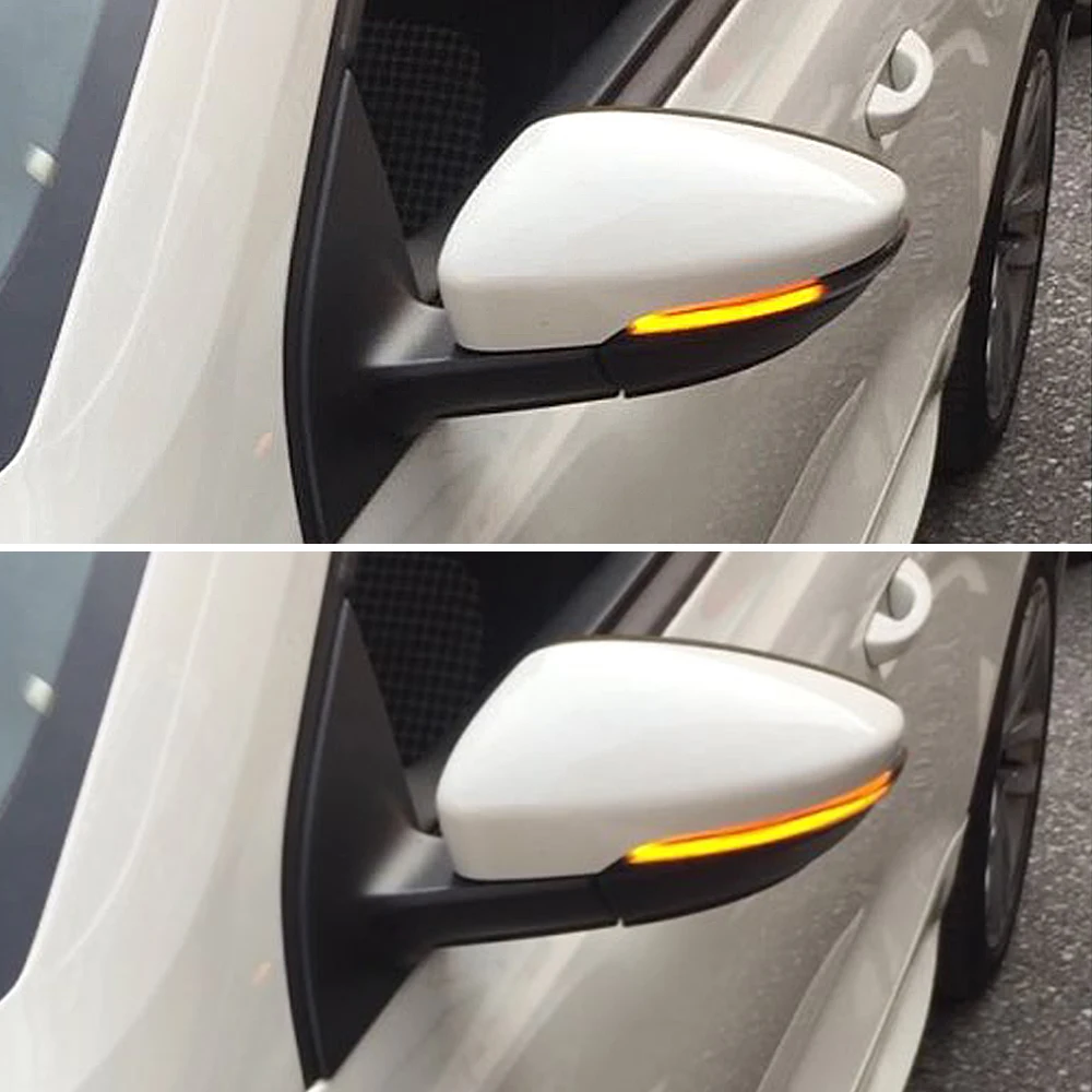 

Dynamic Mirror Indicator Blinker for Volkswagen Scirocco MK3 Passat B7 CC Side LED Turn Signal Light EOS Beetle 2011 2012 2014