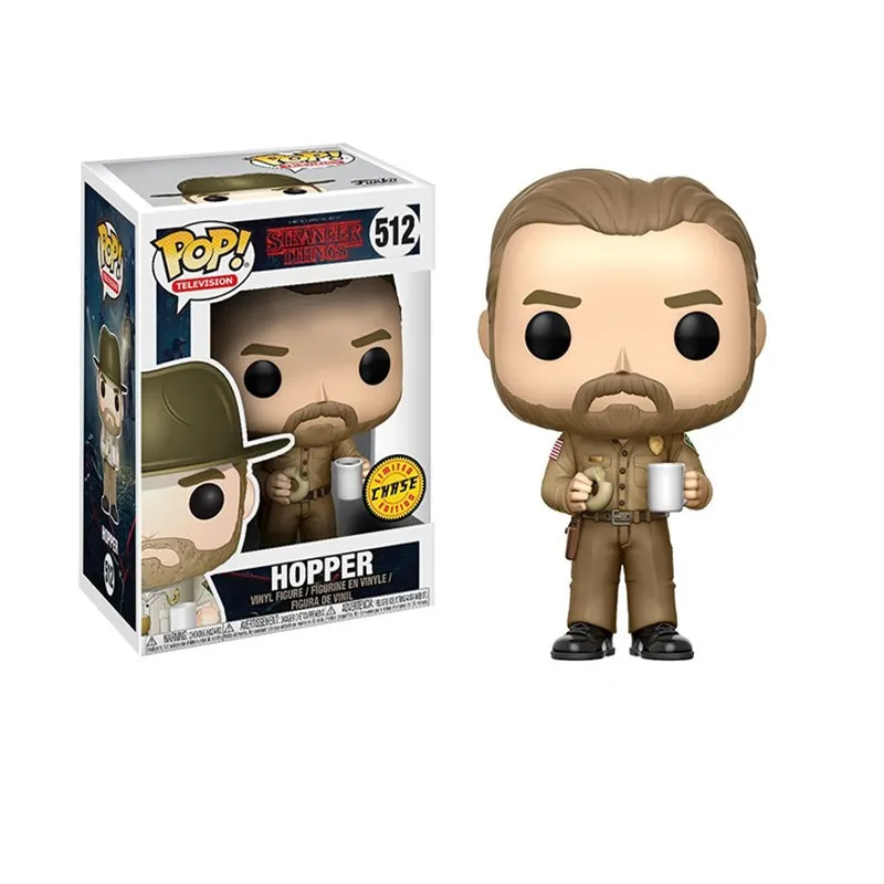 512with box FUNKO POP GODZILLA stranger things фигурка игрушки Коллекция Модель Виниловая фигурка Коллекционная модель с коробкой - Color: 512with box