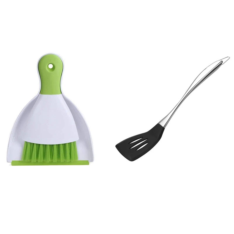 Сковорода и щетка для пыли мини ручная метла пылесборник антипригарная