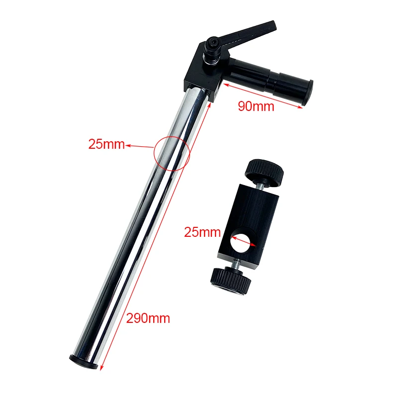 Бинокулярный тринокулярный микроскоп стерео Универсальный кронштейн рукоятка