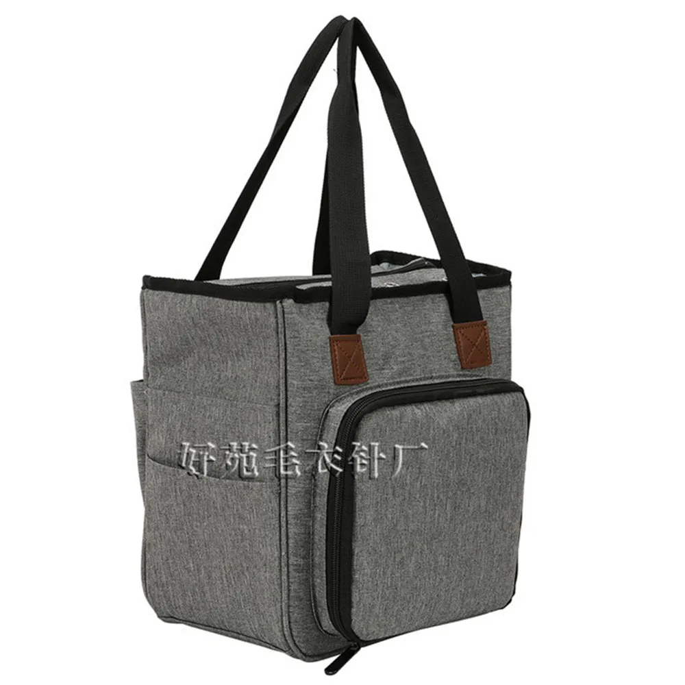 Набор спиц для вязания сумка хранения рукоделия крючки нитки держатель