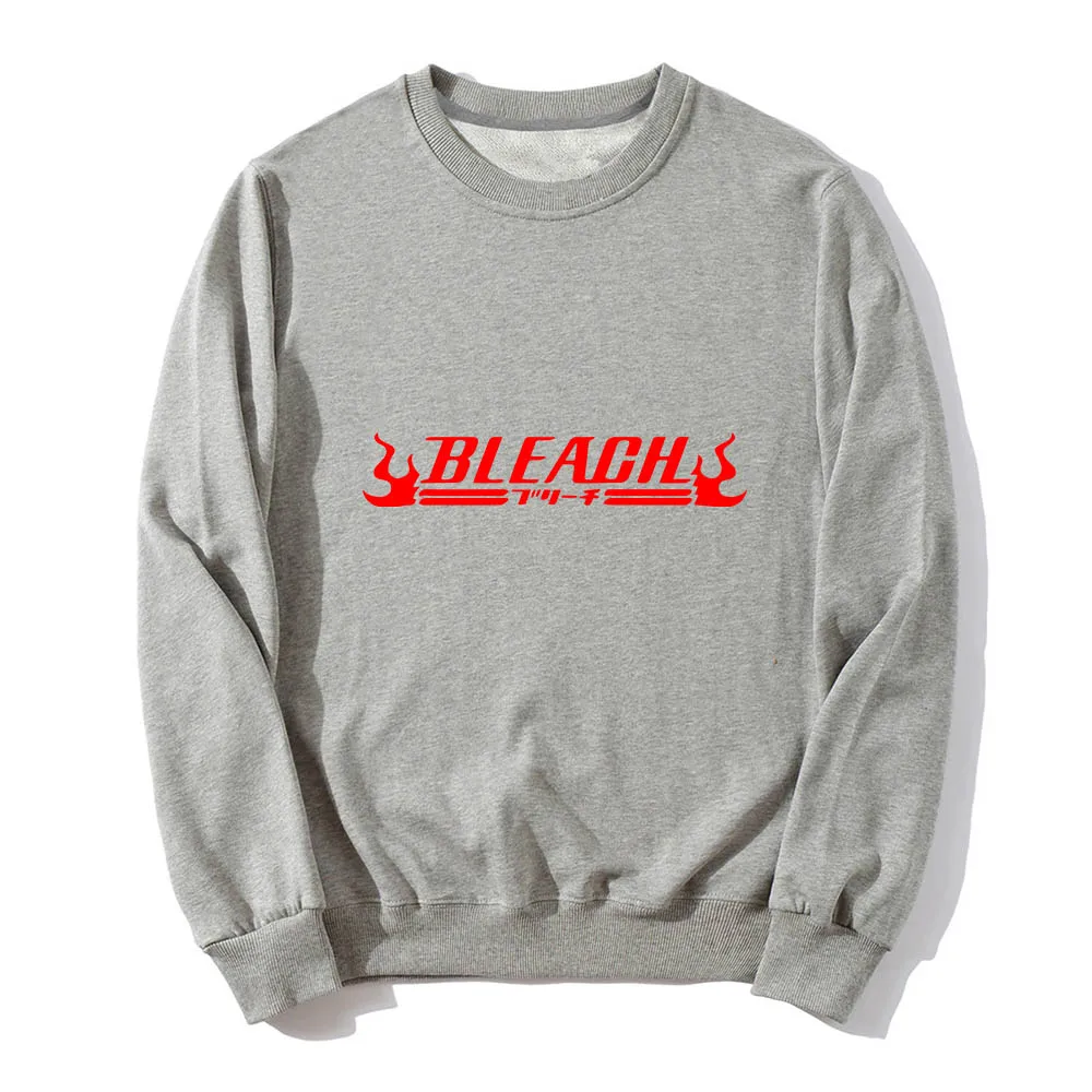 BLEACH Kurosaki ichigo Cotton Hoodie pullover Inoue Orihime Noctilucent O Neck Casual | Мужская одежда