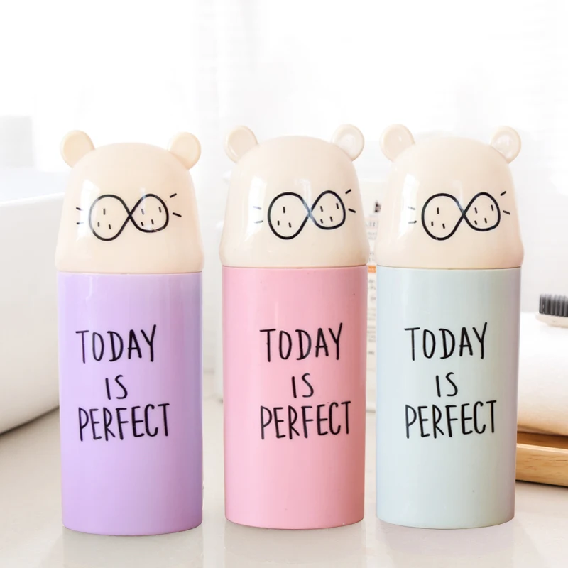 1 шт. портативный дорожный контейнер для зубной щётки и пасты|Коробки ящики