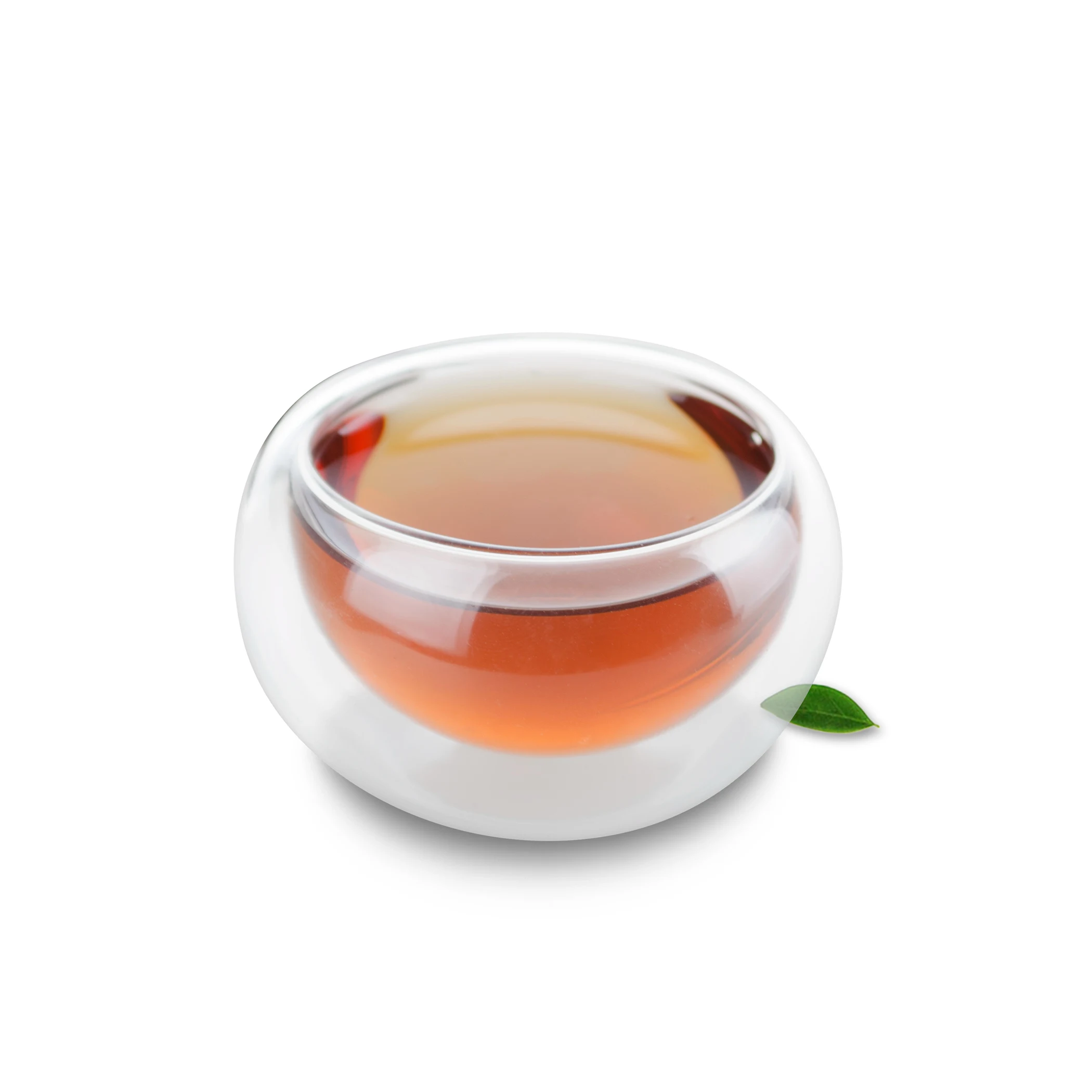 1 чайный мини сервиз Кунг фу 3 в термостойкий стеклянный чайник с инфузером + 2*30 мл