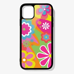 Phone Case For IPhone 12 Mini 11 Pro XS Max X XR 6 7 8 Plus SE20 High Quality TPU Silicon Cover Flower Power
