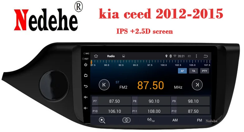 Восьмиядерный IPS экран Android 8 1 автомобильный DVD плеер GPS навигация Мультимедиа для