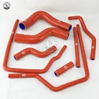 Комплект силиконовых шлангов радиатора для Subaru Impreza GC8 GF8 STI EJ20 WRX 96-00 красныйсинийчерный