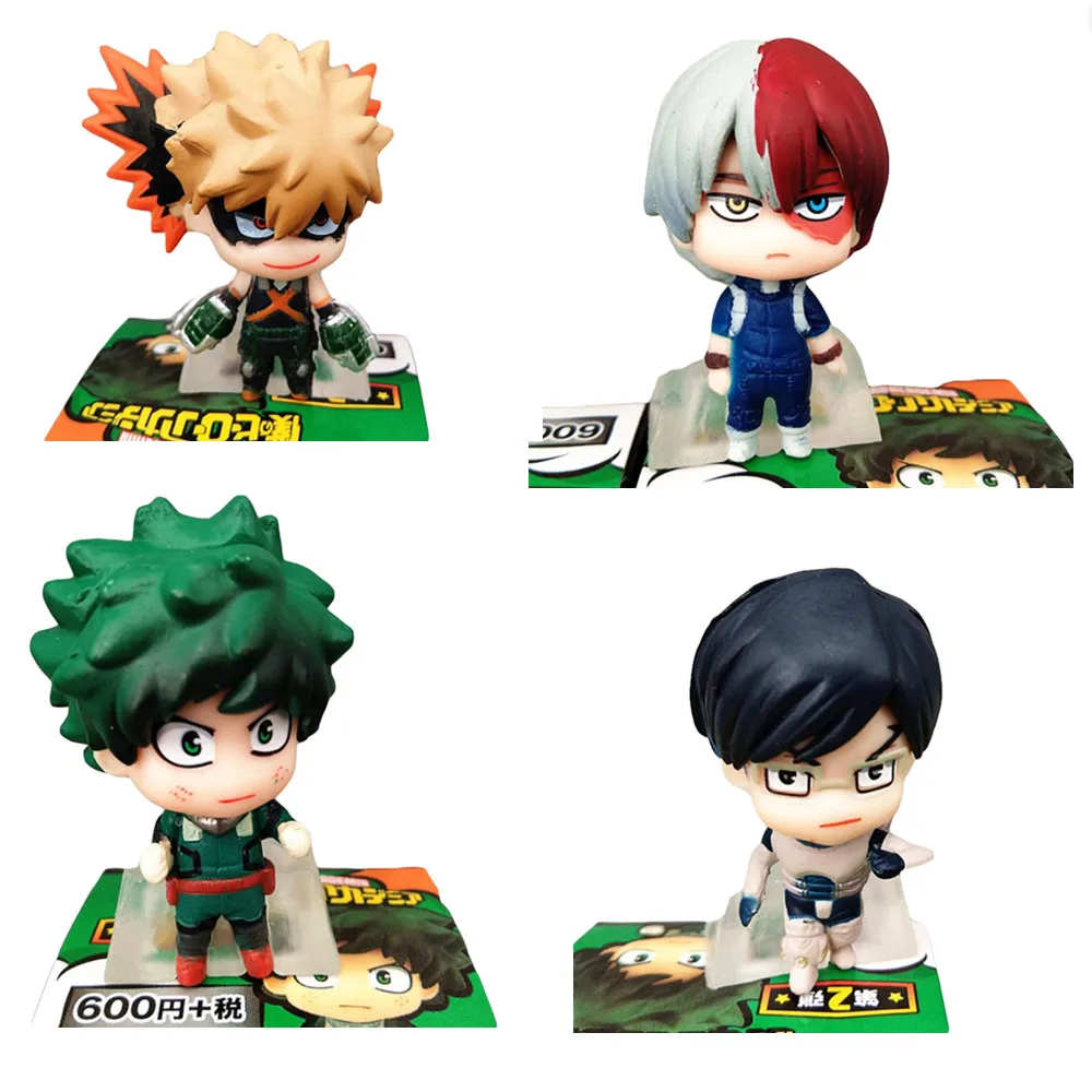 Фигурки героев аниме Моя геройская Академия ПВХ Модель милая статуя для учеников