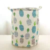 Blue pineapple Милые корзины для хранения ананаса Складная грязная одежда корзина для белья для хранения баррель детская одежда детские игрушки Органайзер - Цвет: Blue pineapple