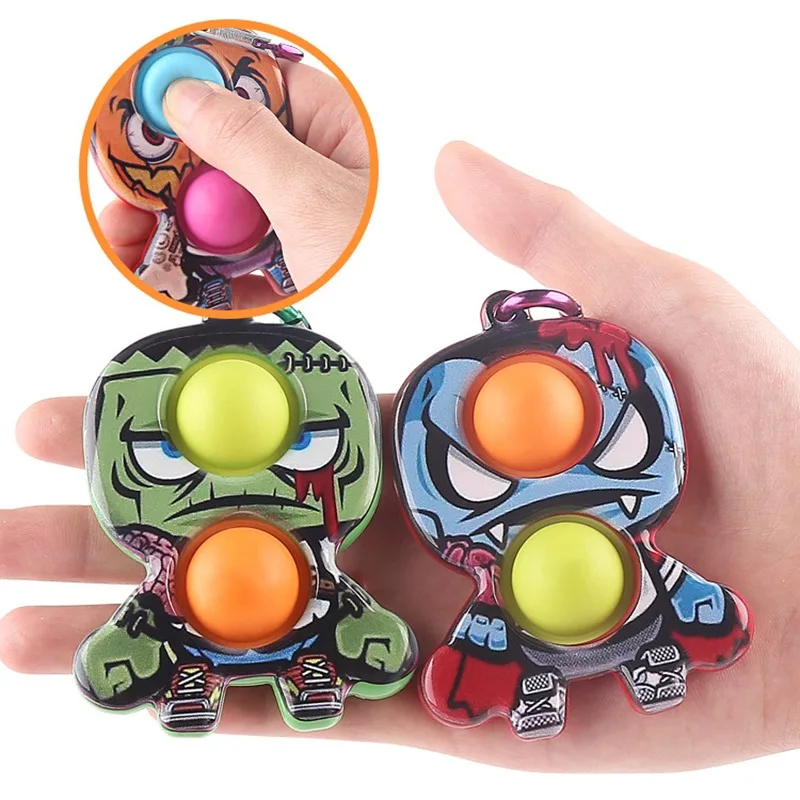 

Мини-фиджет-игрушка, брелок, пузырьки, сенсорные игрушки, брелок, аксессуары, игрушки-фиджеты, подарок на день рождения