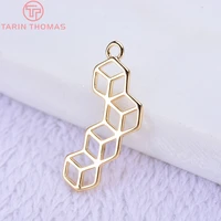 64710pcs 238 5mm 24k gold color brass charms pendants high quality diy jewelry findings accessories wholesale