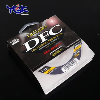 YGK Original DFC Carbon Line Line Occupation Fish Line Fishing Ship Fishing Front Wireway YGK Nitlon DFC Fluorocarbon Leader