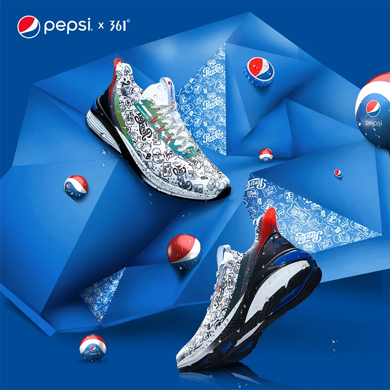 361 Pepsi мужские кроссовки водонепроницаемые амортизирующие Новые поступления спортивные кроссовки 572012254