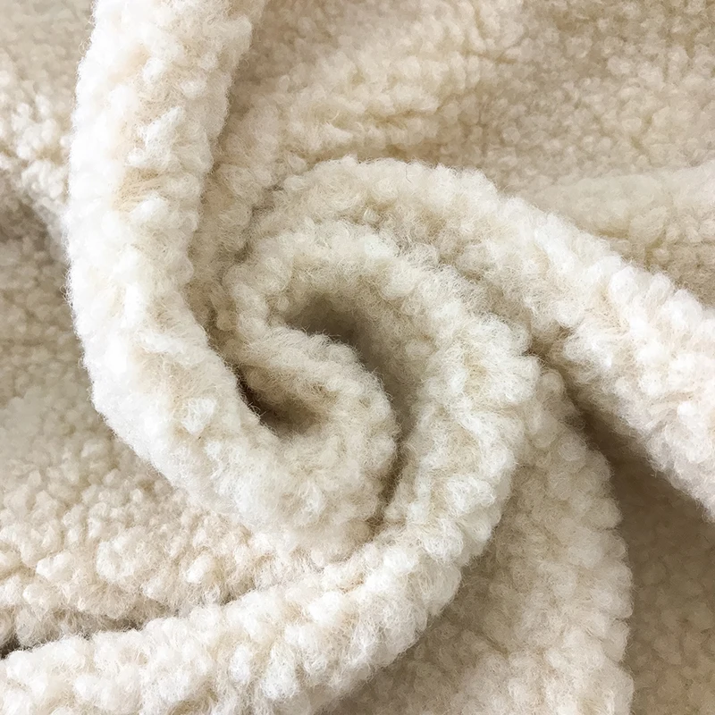 

Lamb wool coat women's autumn and winter 2021 new Korean version of loose wild mid-length lamb wool long-sleeved cotton jacket